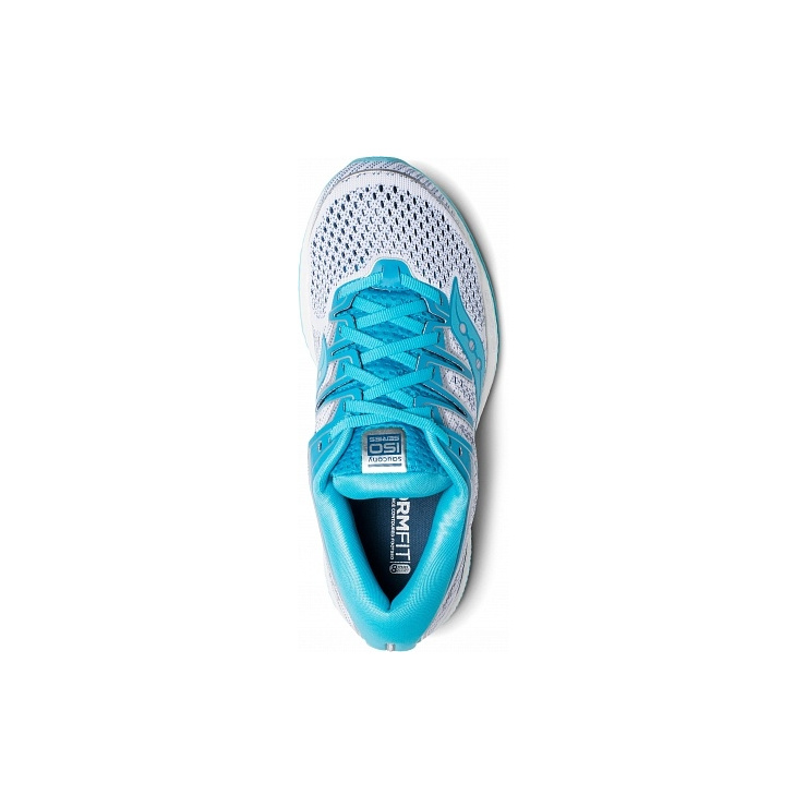 Кроссовки Saucony TRIUMPH ISO 5 White/Blue (W) (2019) фото 2