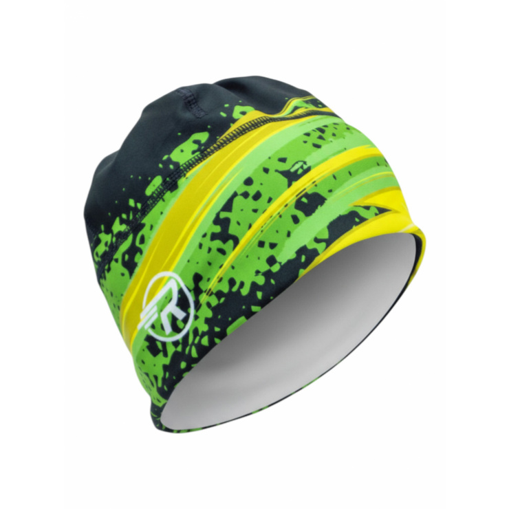 Шапочка RAY модель RACE материал термо-бифлекс FAST жёлтый/лайм фото 1