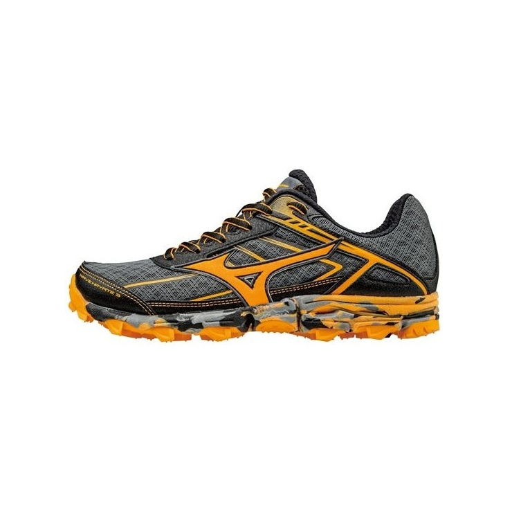 Кроссовки MIZUNO WAVE HAYATE 3 (W), темно-серый/оранжевый/черный фото 1