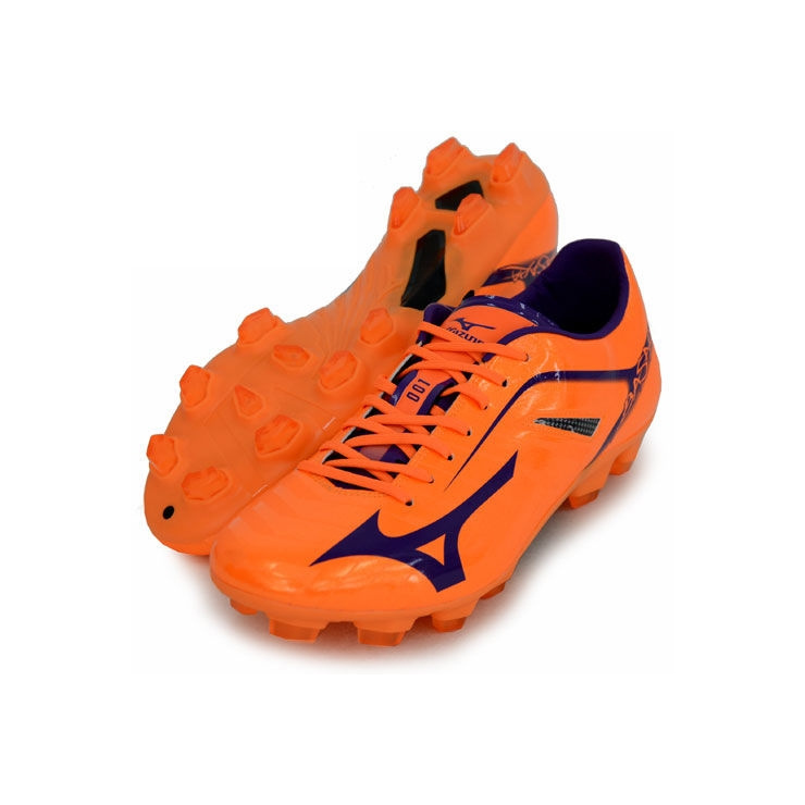 Бутсы MIZUNO BASARA 003 MD, оранжевый/фиолетовый фото 1