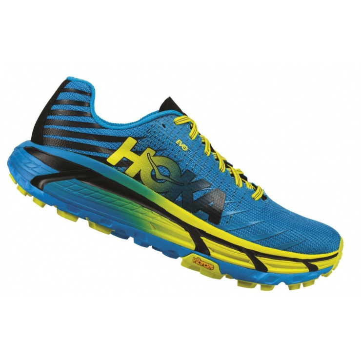 Кроссовки мужские Hoka M EVO MAFATE CYAN / CITRUS фото 2