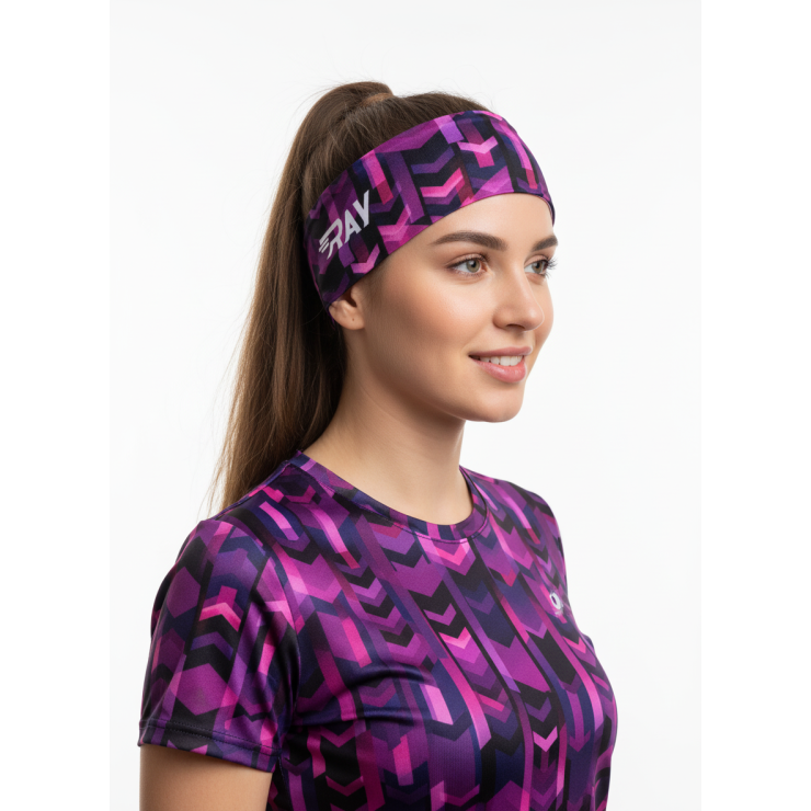 Повязка летняя облегчённая (UNI)  принт фото 2