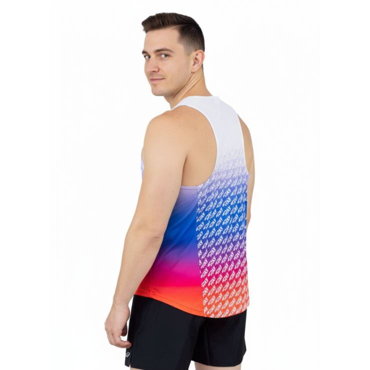 Майка спортивная RAY (Men) принт "Russia-eagle.Триколор" фото 3