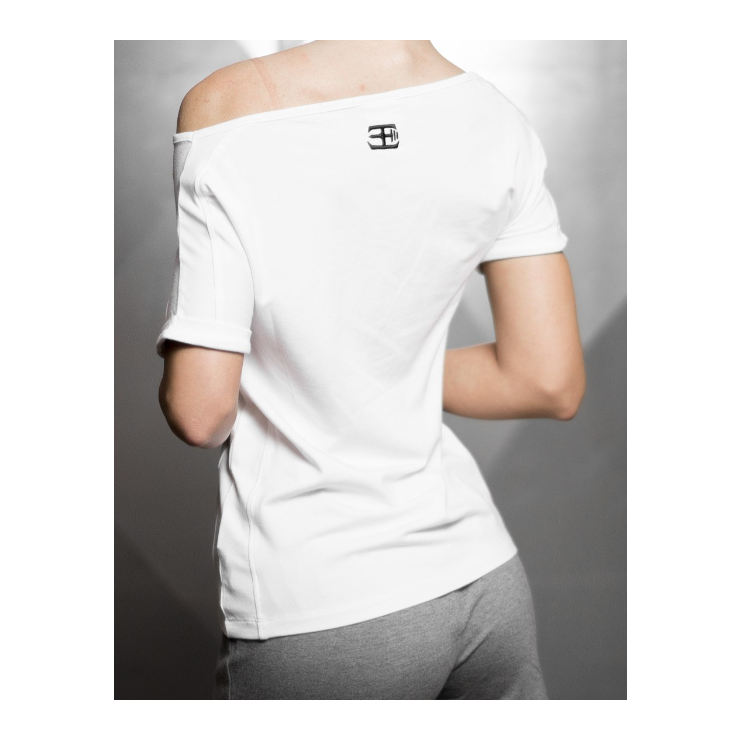 Футболка Drop Shoulder Tee White, белый фото 2