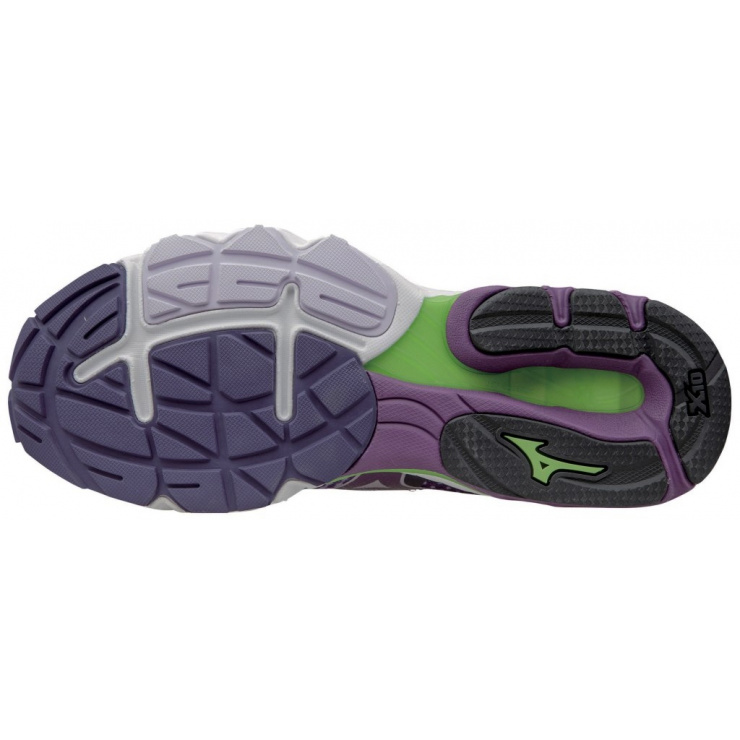 Кроссовки MIZUNO WAVE ELEVATION (W) фиолетовый/сиреневый/темно-фиолетовый фото 2