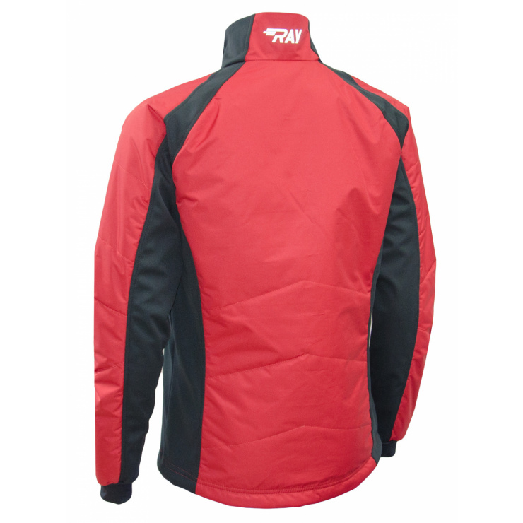 Куртка утеплённая туристическая  RAY  WS модель OUTDOOR (UNI) бордовый/черный фото 2