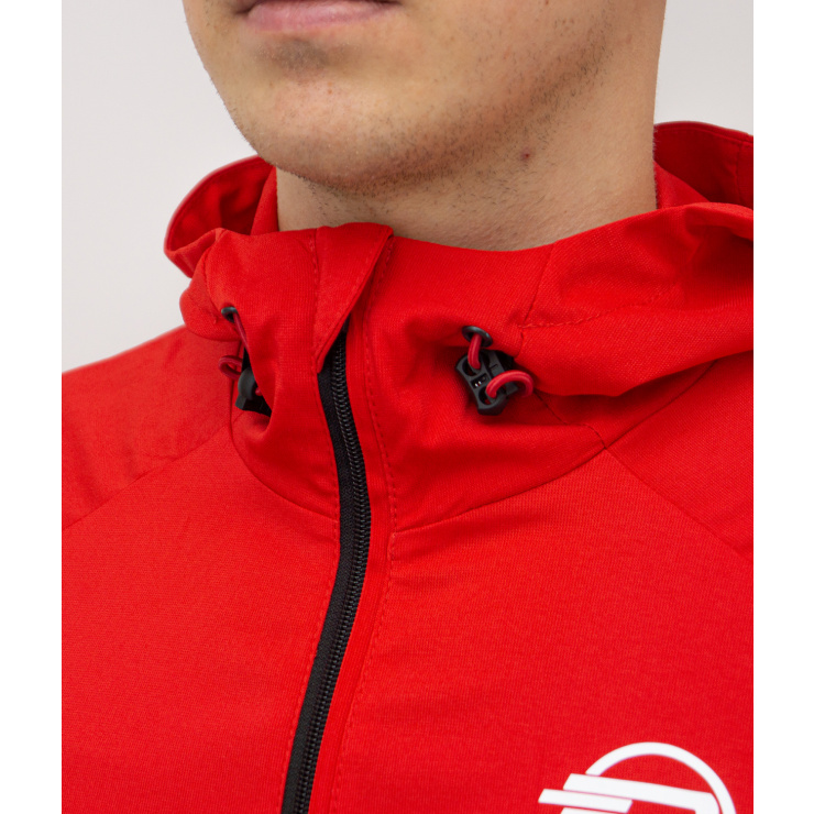 Ветровка RAY Sprint (Men) красный, белый лого фото 5