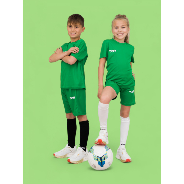 Комплект RAY (Kids) зеленый, лого белый  фото 1