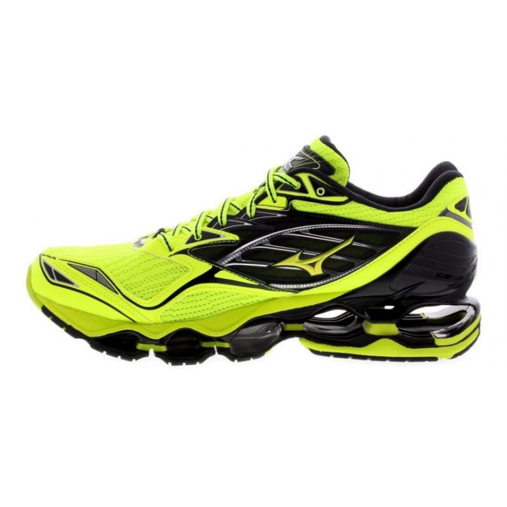 Кроссовки MIZUNO WAVE PROPHECY 6, желтый/желтый/черный фото 1