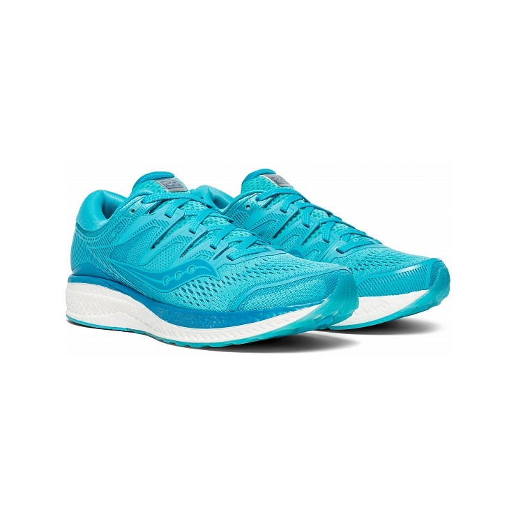 Кроссовки Saucony HURRICANE ISO 5 Blue (W) (2019) фото 1