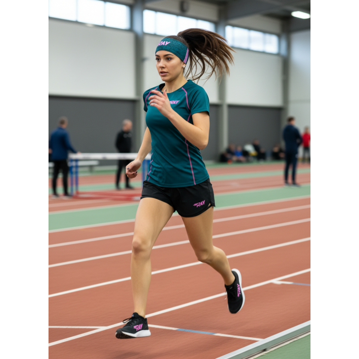 Повязка летняя облегчённая (UNI)  принт Фуксия фото 4