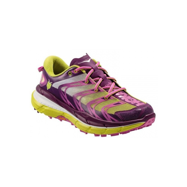 Кроссовки женские Hoka W SPEEDGOAT PLUM / FUSHIA / ACID фото 1