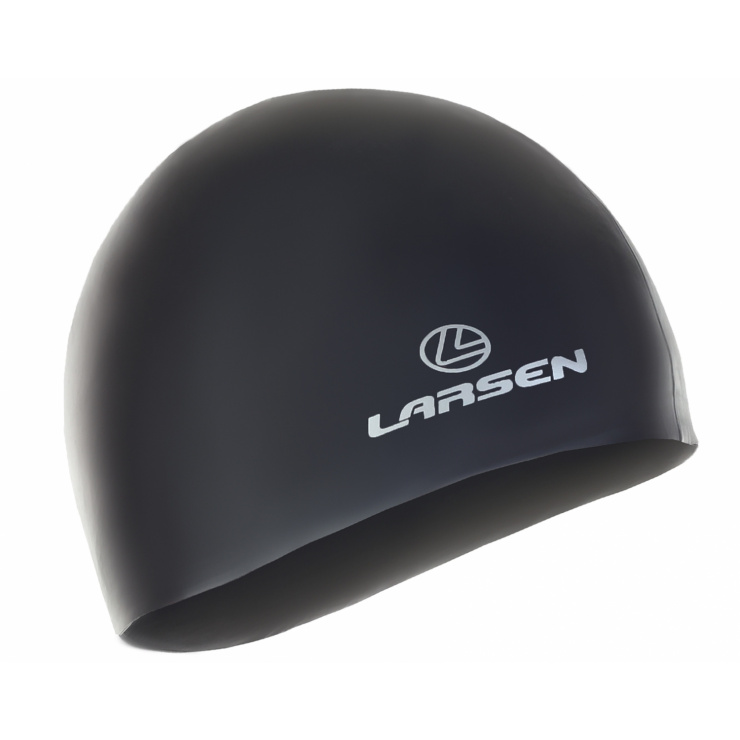 Шапочка плавательная Larsen SC14 (SC208), черный фото 1