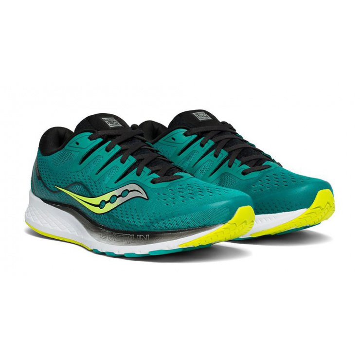 Кроссовки Saucony RIDE ISO Teal/Black (2019-2020) фото 1