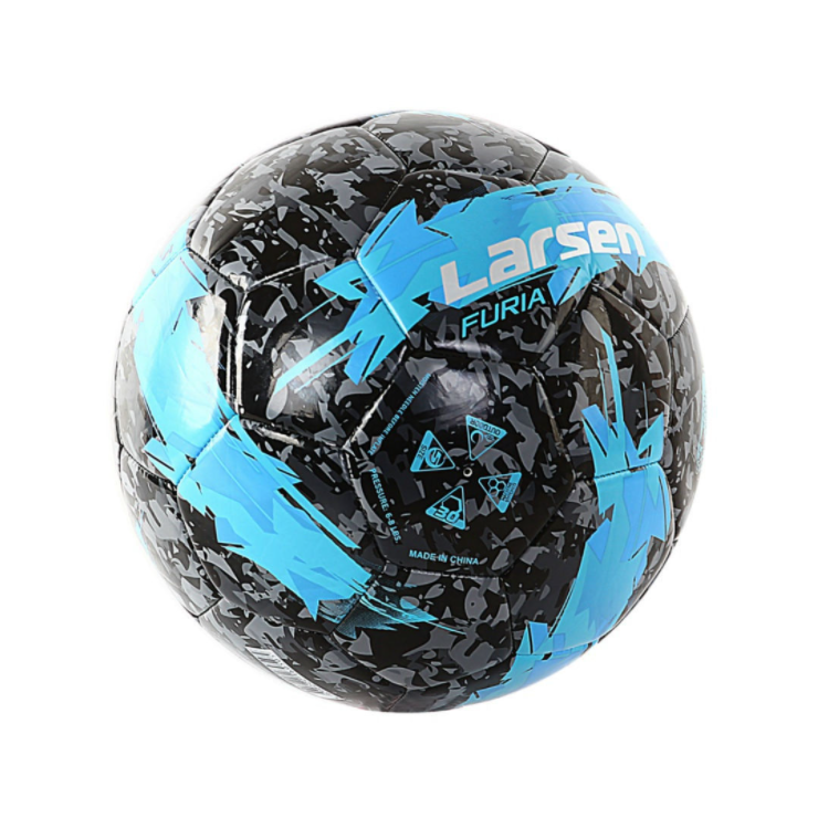 Мяч футбольный LARSEN Furia Blue фото 2