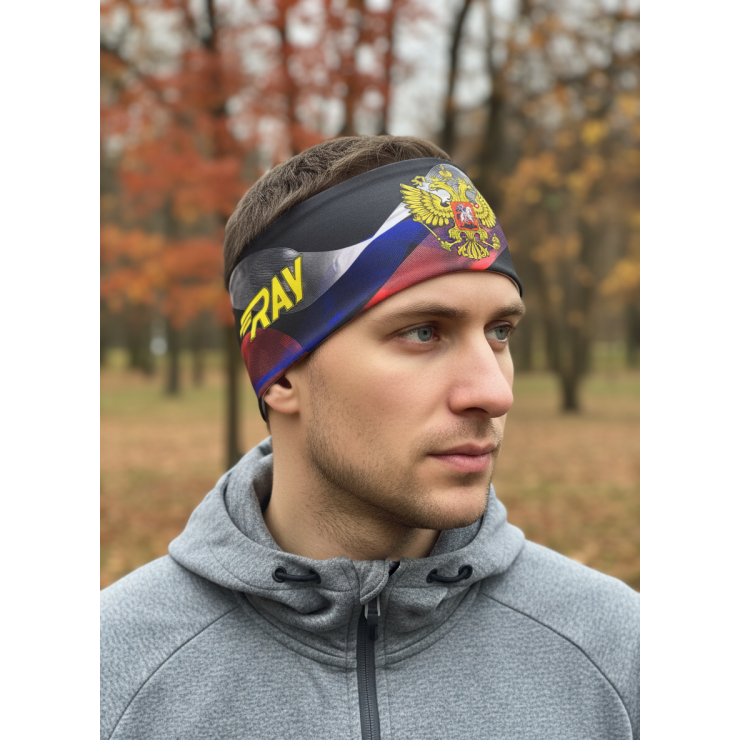 Повязка трикотажная принт RAY принт фото 1
