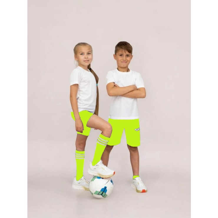 Комплект RAY (Kids) белый-салатовый фото 1