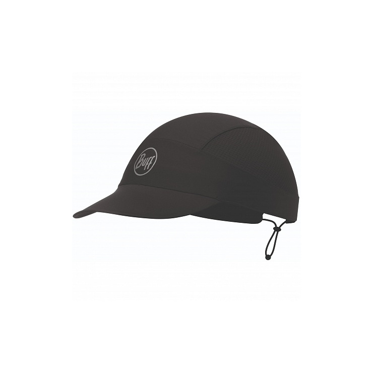 Кепка BUFF Pack Run Cap Solid R-Solid Black (US:one size) фото 1