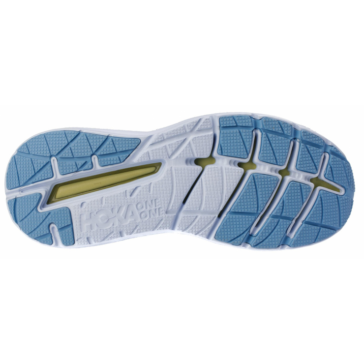 Кроссовки женские Hoka W ELEVON PLACID BLUE / LIME SHERBET фото 2