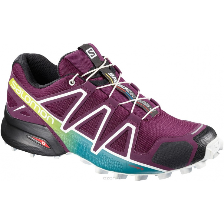 Кроссовки SALOMON SPEEDCROSS 4 W Darkpurpl/Wh/DE фото 1