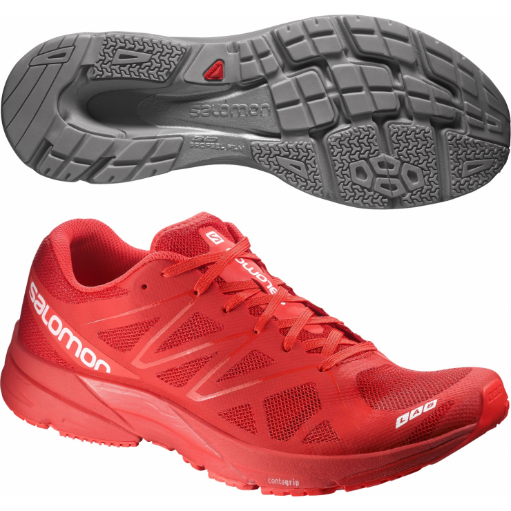 Кроссовки SALOMON SHOES S-LAB SONIC RACING RED/R фото 1