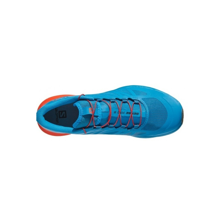 Кроссовки SALOMON SENSE PRO 3 Fjord Blue/CHERRY фото 3