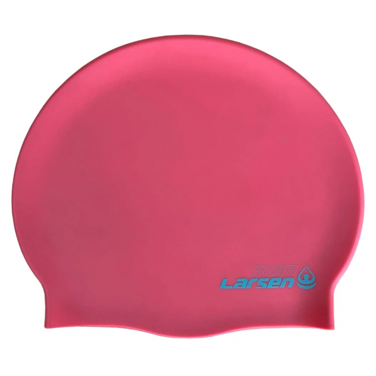 Шапочка плавательная (силикон) Larsen MC48, розовый фото 1