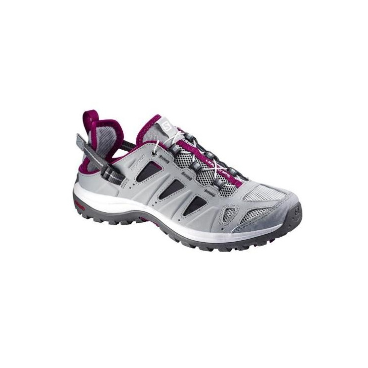 Купить Сандалии SALOMON SANDALS ELLIPSE CABRIO ON/WH/MY (W) серый