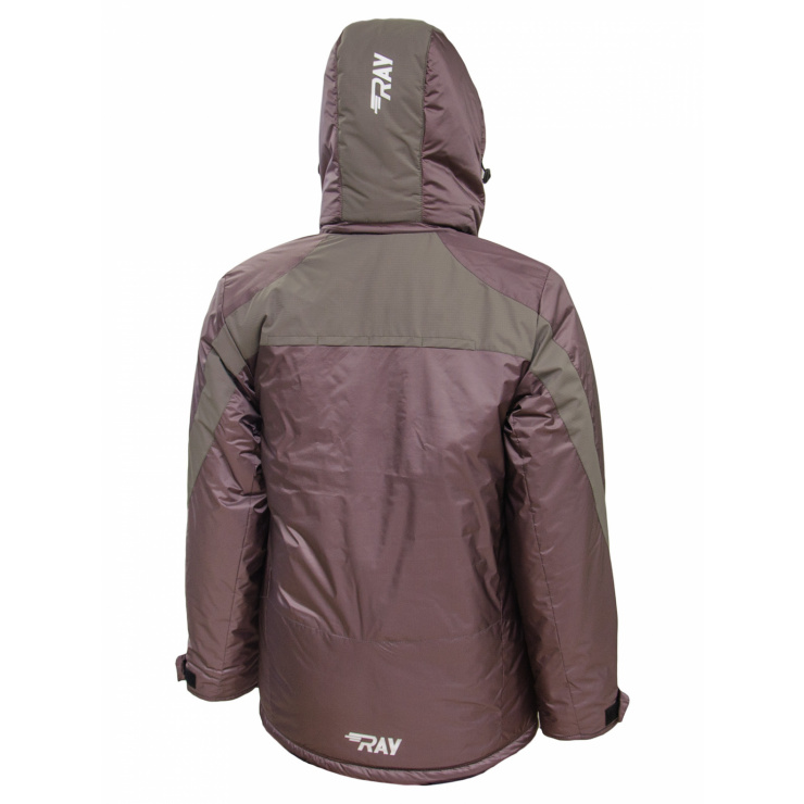 Куртка утеплённая  RAY модель Патриот мембрана темно-коричневый/хаки фото 2