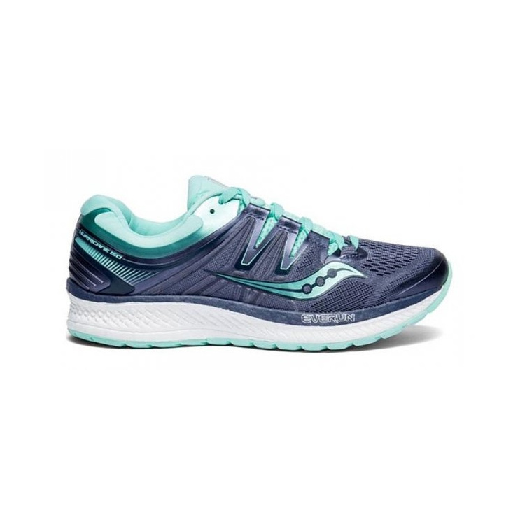 Кроссовки Saucony HURRICANE ISO 4 Grey/Aqua (W) (2018-2019) фото 1