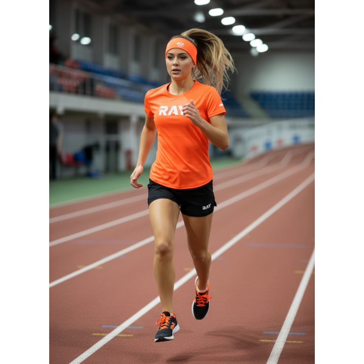 Повязка летняя облегчённая (UNI) неон оранж фото 4