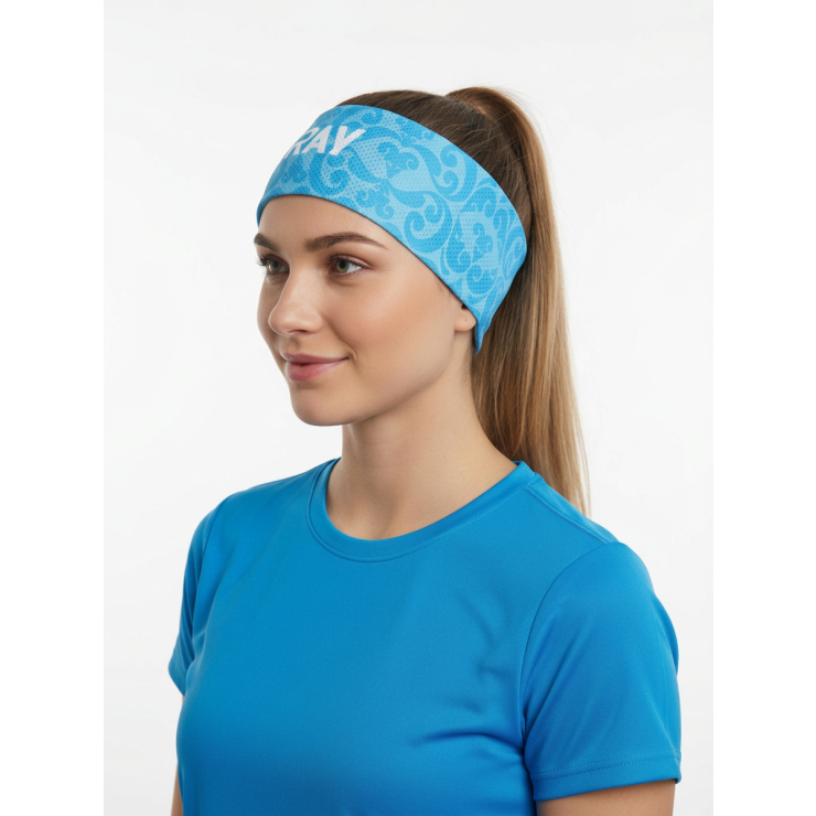 Повязка летняя облегчённая (UNI)  принт узор фото 3