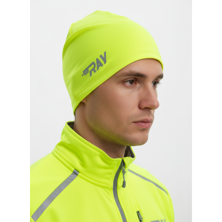 Шапочка RAY 6-ти клинка облегченная, лимон, лого с/о фото 1