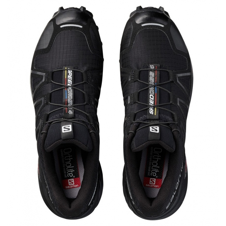 Кроссовки SALOMON SPEEDCROSS 4 W BLACK/BK/BLACK  фото 2