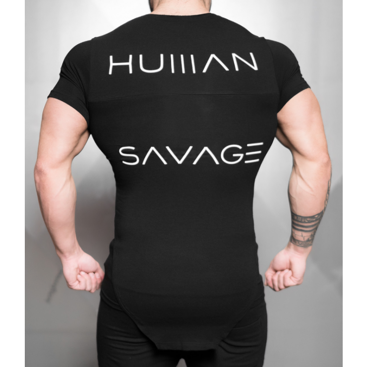 Футболка Human Savage T-Shirt Black (NEW). черный фото 2