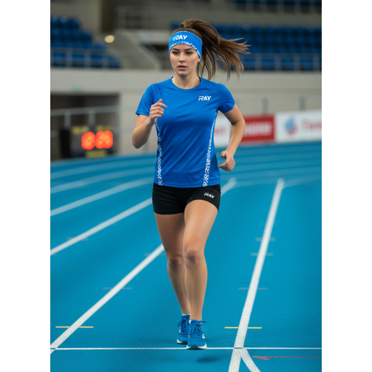 Повязка летняя облегчённая (UNI) принт  Team Ray men, синий фото 4