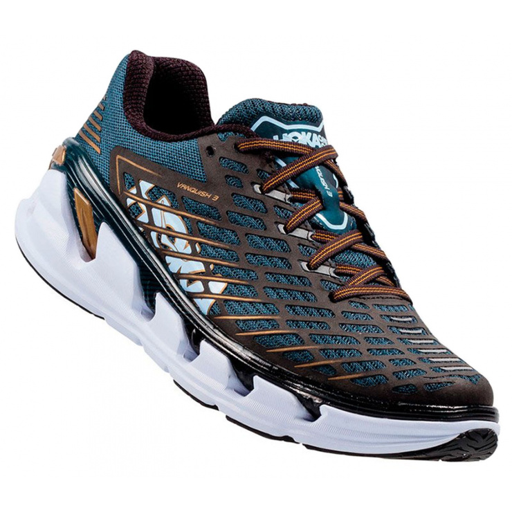 Кроссовки мужские Hoka M ARAHI MIDNIGHT NAVY / METALLIC GOLD фото 2