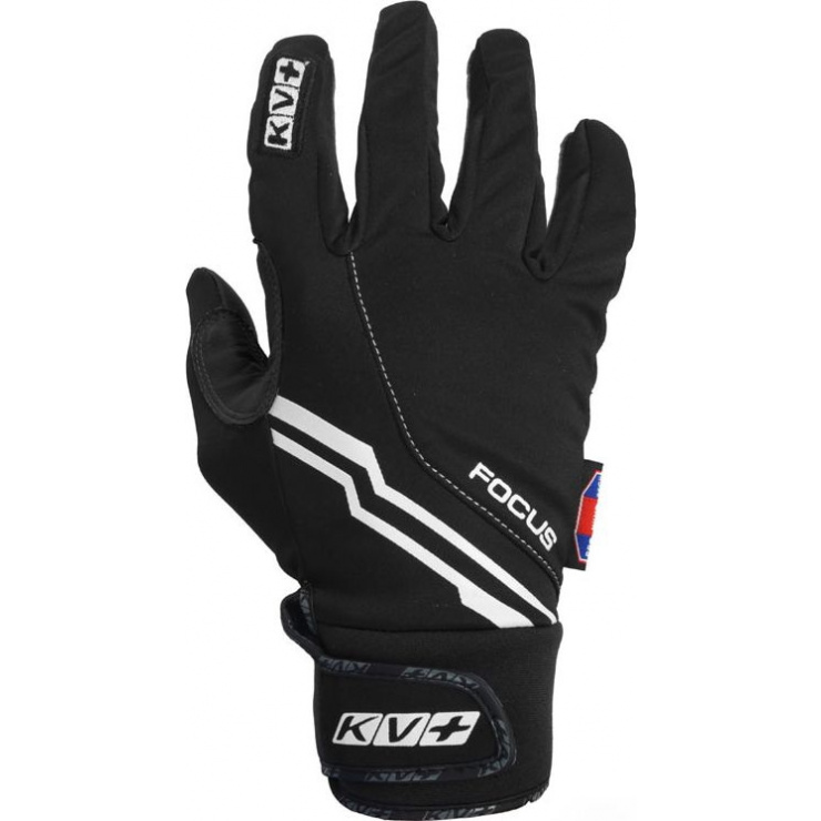 Перчатки KV+ FOCUS  cross country gloves black фото 1