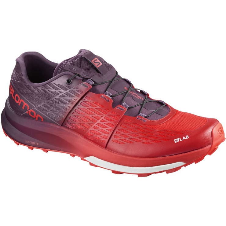 Кроссовки SALOMON S-LAB SENSE ULTRA 2  RD/MAVERIC фото 1