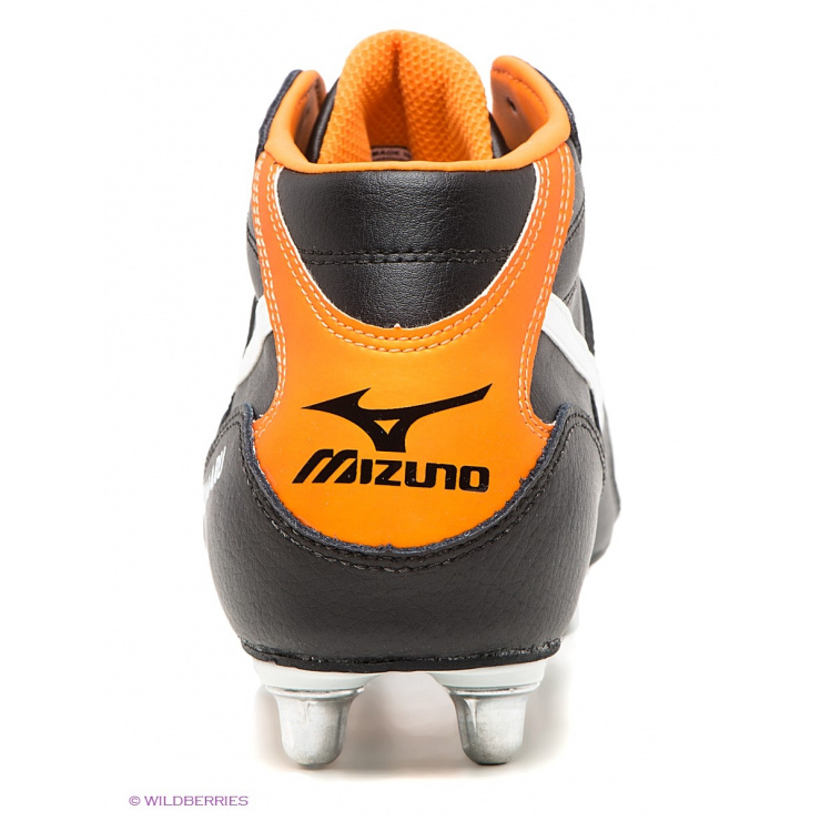 Бутсы MIZUNO TIMARU MID,черный/белый/оранжевый фото 1