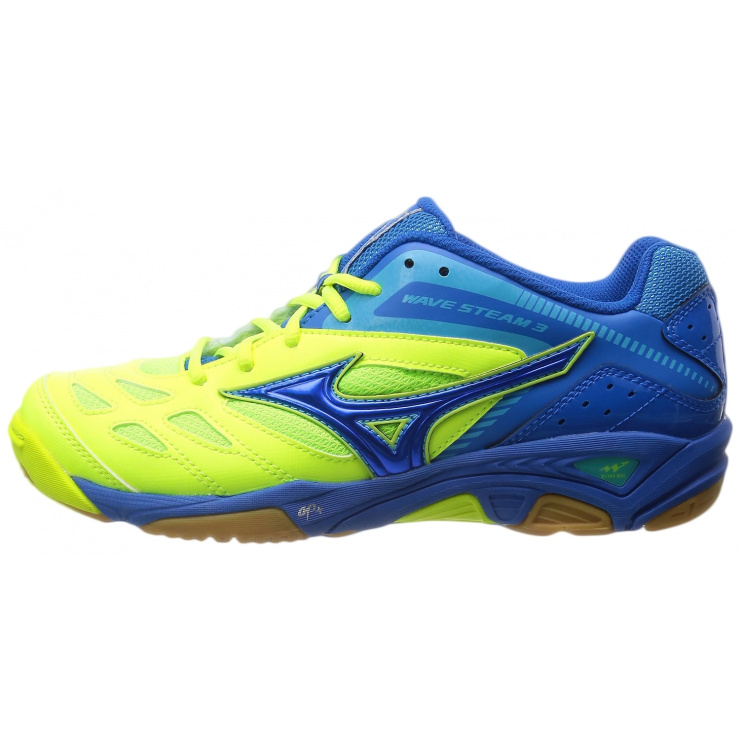 Кроссовки MIZUNO WAVE STEAM 3, желтый/синий фото 1