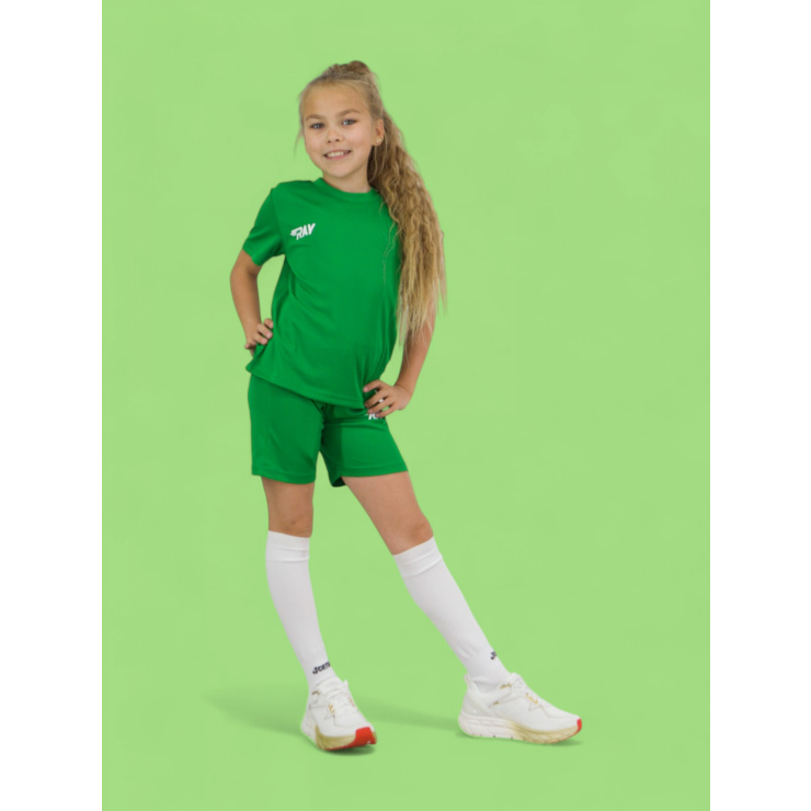 Комплект RAY (Kids) зеленый, лого белый  фото 5
