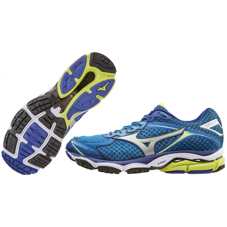 Кроссовки MIZUNO WAVE ULTIMA 7, синий/серебряный/голубой фото 2