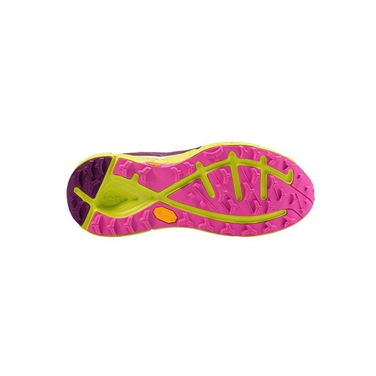 Кроссовки женские Hoka W SPEEDGOAT PLUM / FUSHIA / ACID фото 2