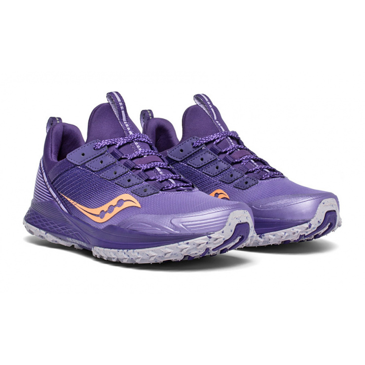 Кроссовки Saucony MAD RIVER TR Purple/Peach (W) (2019-2020) фото 1