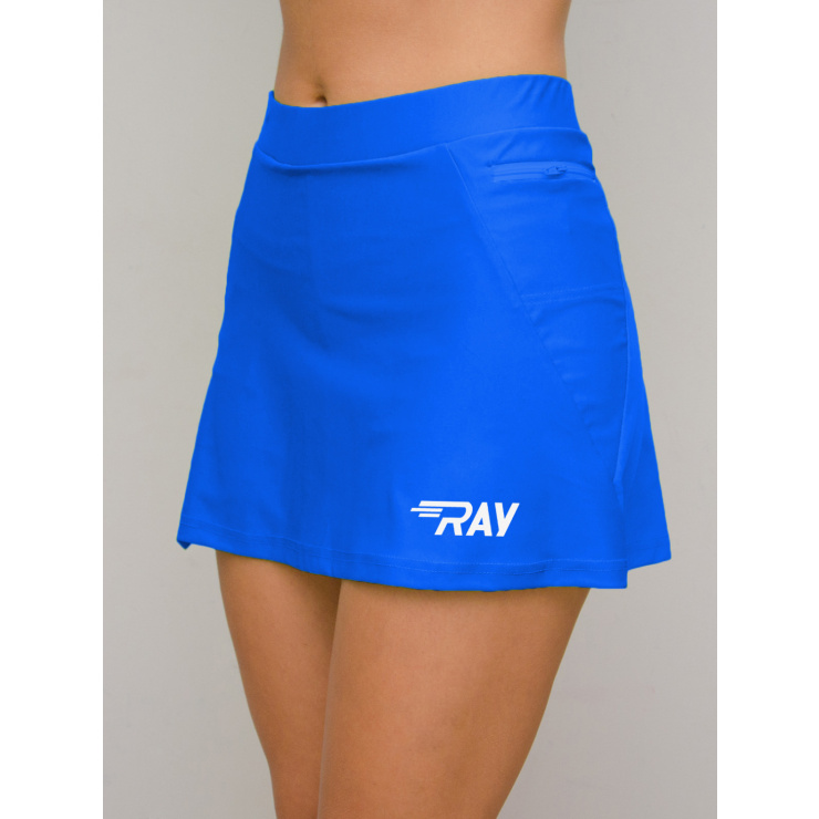 Юбка-шорты RAY (Woman) без отстрочки василёк/василёк фото 1