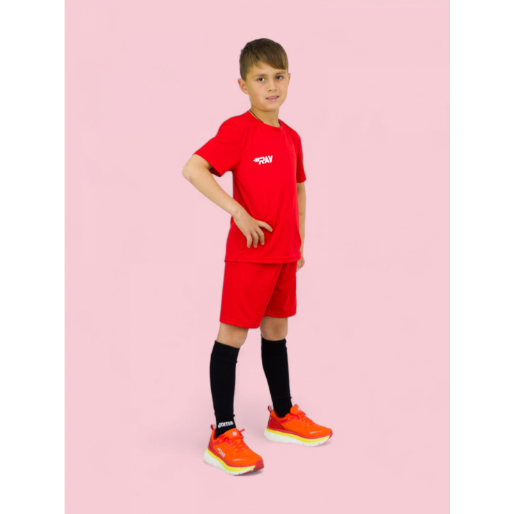 Комплект RAY (Kids) красный, лого белый  фото 10