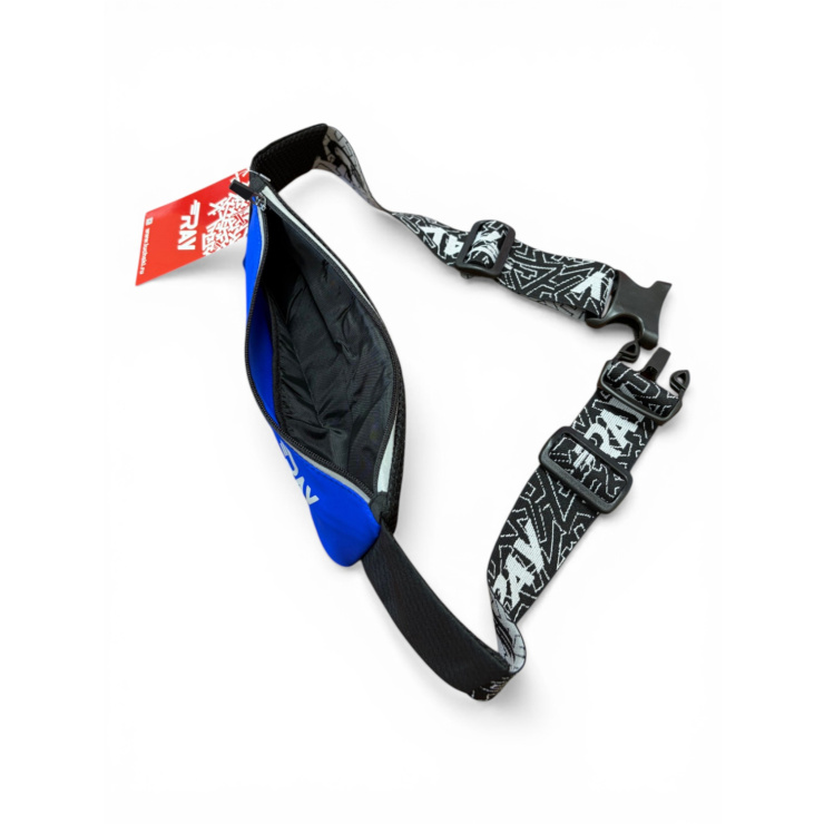 Сумка поясная RAY узкая, василек фото 5