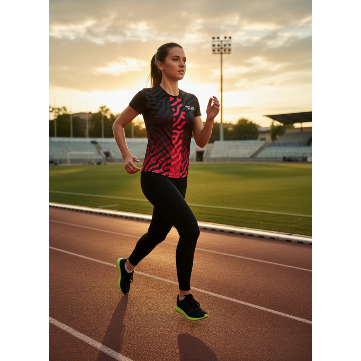 Футболка RAY (Woman) принт тигр розовый/розовый фото 4