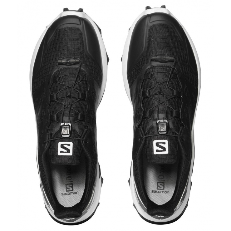 Кроссовки SALOMON SUPERCROSS Black/White/Blac фото 2